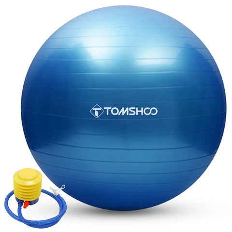 Antiburst Yoga Ball Thickened Stability Balance Ball Pilate Barre Physical Fitness Gym Ball 45CM/ 55CM/ 65CM/ 75CM Gift Air Pump