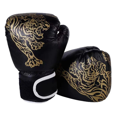 Kids Boxing Gloves Muay Thai Glove PU Leather Fitness Boxing Mittens Children Kickboxing Punching Training Hand Protector