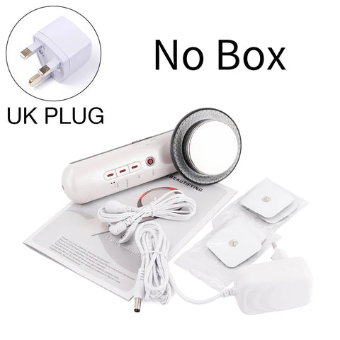 Ultrasonic Cavitation Face Lifting Beauty Machine EMS Infrared Ultrasound Body Slimming Massager Fat Burner Anti Wrinkle Device
