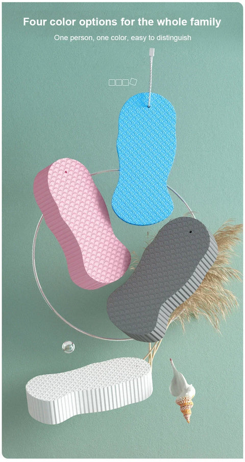 3D Bath Sponge Body Spa Scrubber Exfoliating Fish Scale Soft Painless Body Care Towel Cleanser Bathroom Bubble Shower Supplies
