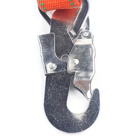 Climbing Spike Set, Safety Belt Straps, Adjustable Lanyard Carabiner，Tree Pole Climbing Spike Set Safety Belt Straps Portable