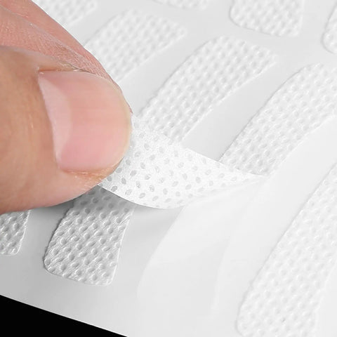 100 Pcs Soft Eye Makeup Stickers, Non-Woven Eyelash Extension Tinting Tape & False Eyelash Pads
