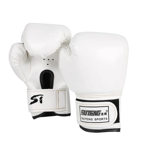 Kids Boxing Gloves Muay Thai Glove PU Leather Fitness Boxing Mittens Children Kickboxing Punching Training Hand Protector