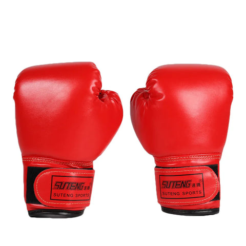 Kids Boxing Gloves Muay Thai Glove PU Leather Fitness Boxing Mittens Children Kickboxing Punching Training Hand Protector