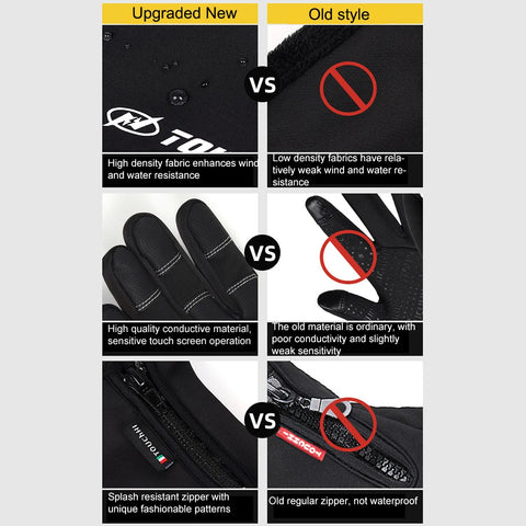 Electric Heated Gloves Rechargeable Thermal Gloves Winter Bike Gloves Woman Heated Gloves Waterproof Heating Thermal Gloves