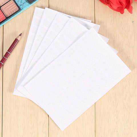 100 Pcs Soft Eye Makeup Stickers, Non-Woven Eyelash Extension Tinting Tape & False Eyelash Pads