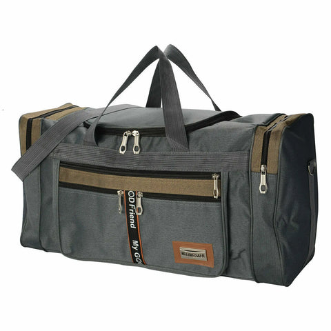 Mens Extra Large Big Sports Gym Holdall Travel Work Cabin Barrel Bag