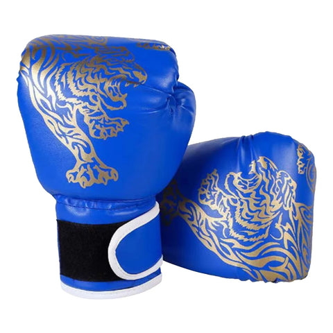 Kids Boxing Gloves Muay Thai Glove PU Leather Fitness Boxing Mittens Children Kickboxing Punching Training Hand Protector