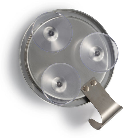 Bathroom Fogless Mirror Shower Shaving Mirror with Suction Cup Wall Mount with Razor Hook