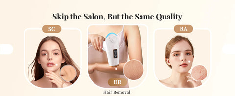 999900 Flashes 3-in-1 Laser Epilator Painless IPL Hair Removal for Women Bikini Legs Arms Laser Hair Remover Permanent Depilato