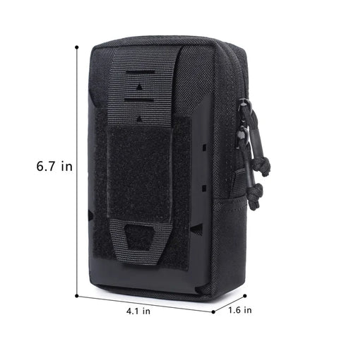 Men Tactical Molle Pouch Belt Waist Pack Bag Sports Running Belt Outdoor EDC Hunting Bag Mobile Phone Holder Pocket Rifle bag P