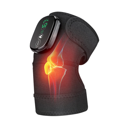 Electric Shoulder Heating Pad 3 Modes Vibration Shoulder Knee Elbow Relax Belt Big Area Thermal Massager Health Care