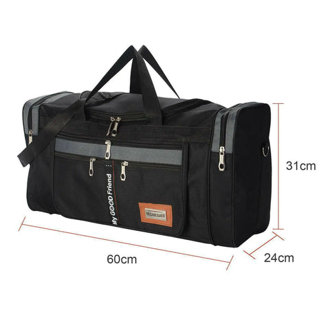 Mens Extra Large Big Sports Gym Holdall Travel Work Cabin Barrel Bag