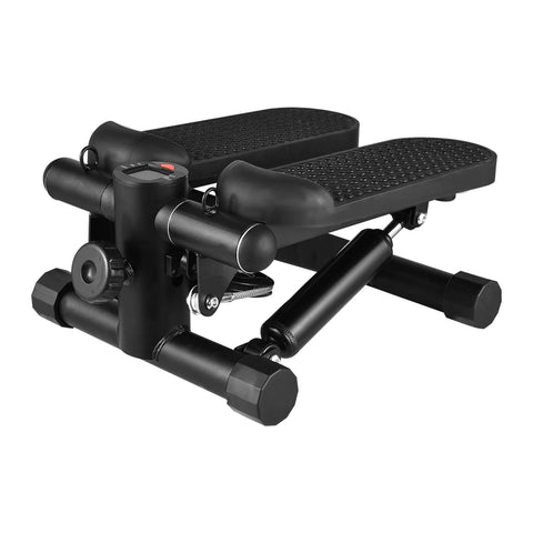 Stepper For Exercise At Home With Resistance Bands LCD Display Capacity 100kg Stair Stepper for Abdomen Waist Buttocks Legs