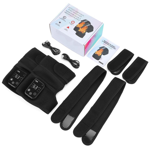 VIP Electric Shoulder Massager Heating Pad Vibration Massage Support Belt Shoulder Thermal  Brace