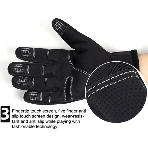 Electric Heated Gloves Rechargeable Thermal Gloves Winter Bike Gloves Woman Heated Gloves Waterproof Heating Thermal Gloves