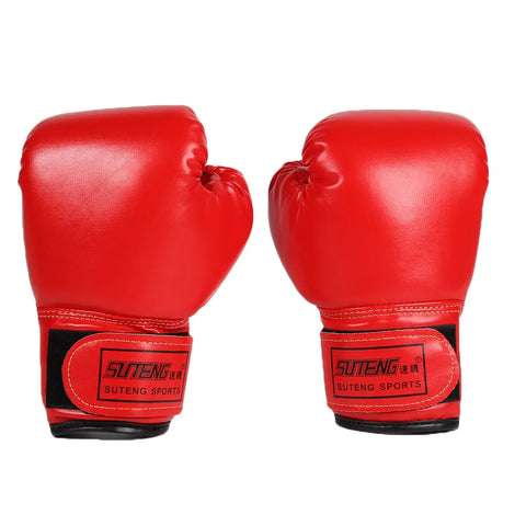 Kids Boxing Gloves Muay Thai Glove PU Leather Fitness Boxing Mittens Children Kickboxing Punching Training Hand Protector