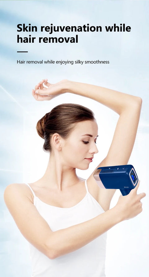 MLAY T14 Laser Hair Removal Permanent Malay IPL Epilator Ice Cool Painless Depilador a Laser 500000 Flashes Face Body Epilator