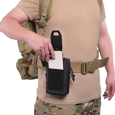 Men Tactical Molle Pouch Belt Waist Pack Bag Sports Running Belt Outdoor EDC Hunting Bag Mobile Phone Holder Pocket Rifle bag P