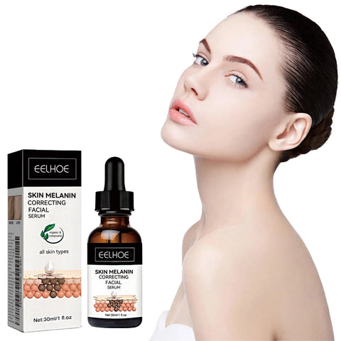 Skin Melanin Correcting Facial Serum Anti Freckles Melasma Dull Skin Nourishing Lighten Melanin Dark Spots Correcting Glow Serum