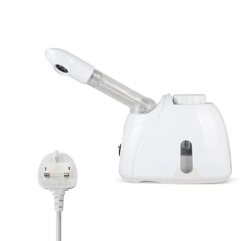 K·SKIN Face Steamer Nano Spray Moisturizing Instrument Hot Mist Steam Aromatherapy Card Slot Rotating Nozzle Replenish Water