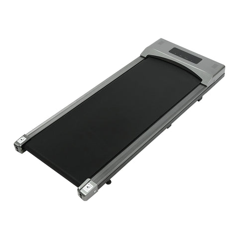 220V Electric Under Desk Treadmill, 0.65-2hp Remote Control Walking Running Pad Machine for Home Gym Fitness 0.62-3.73mph Speed
