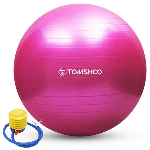Antiburst Yoga Ball Thickened Stability Balance Ball Pilate Barre Physical Fitness Gym Ball 45CM/ 55CM/ 65CM/ 75CM Gift Air Pump