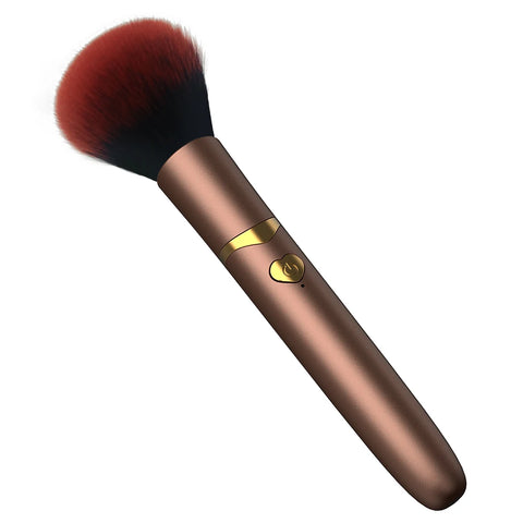 2 In 1 Portable Makeup Brush Rechargeable Electric Foundation Brush For Liquid Creams And Foundations