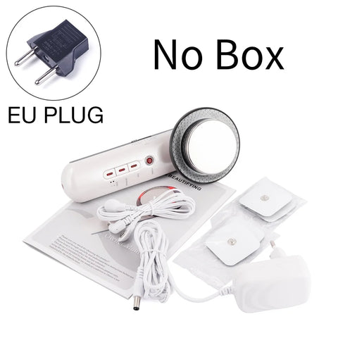 Ultrasonic Cavitation Face Lifting Beauty Machine EMS Infrared Ultrasound Body Slimming Massager Fat Burner Anti Wrinkle Device