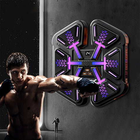 New Smart Music Boxing Machine for Children Adult Wall Mounted Boxing Trainer Home Sports Response Training Boxing Wall Target