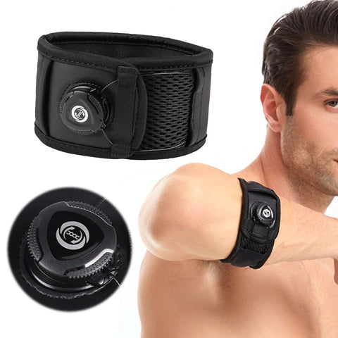 Adjustable Elbow Brace Tennis Elbow Brace Breathable Arm Support Band Non Slip Golf Elbow Strap Sports Elbow Protector Guard Pad