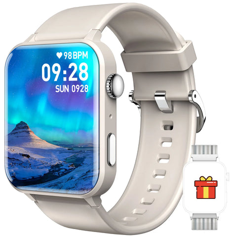 Baolubao Smartwatch 1.83 inch HD Display 300mAh Fitness Tracker Bluetooth Receive and make calls Sports Watch Pedometer