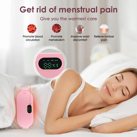 Heated Massage Warming Palace Belt For Girls During Menstrual Period Auntie Nuangongbao Intelligent Heating Waist Massage Device