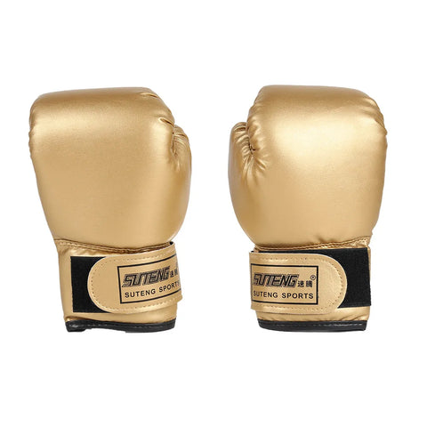 Kids Boxing Gloves Muay Thai Glove PU Leather Fitness Boxing Mittens Children Kickboxing Punching Training Hand Protector