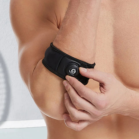 Adjustable Elbow Brace Tennis Elbow Brace Breathable Arm Support Band Non Slip Golf Elbow Strap Sports Elbow Protector Guard Pad