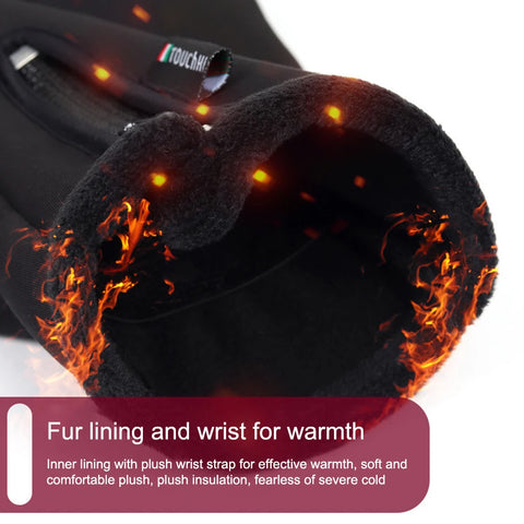 Electric Heated Gloves Rechargeable Thermal Gloves Winter Bike Gloves Woman Heated Gloves Waterproof Heating Thermal Gloves