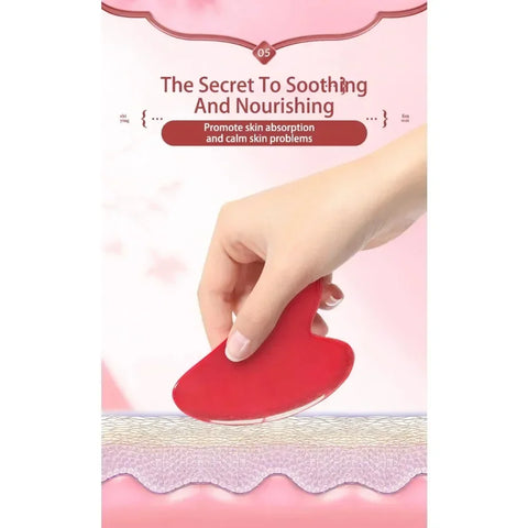 Resin Facial Massager Roller Face Body Neck Eyes Guasha Scraping Board Anti-Wrinkle Beauty Skin Care Tools Cellulite Massage