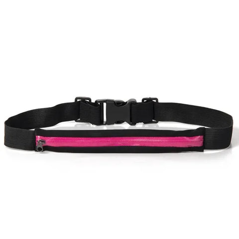 Waist Pack Double Pocket Waterproof Phone Belt Nylon Casual Small Bag Traveling Running Cycling Hiking Sport Traveling Shopping
